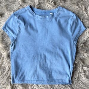PacSun Light Blue Short Sleeve Tee